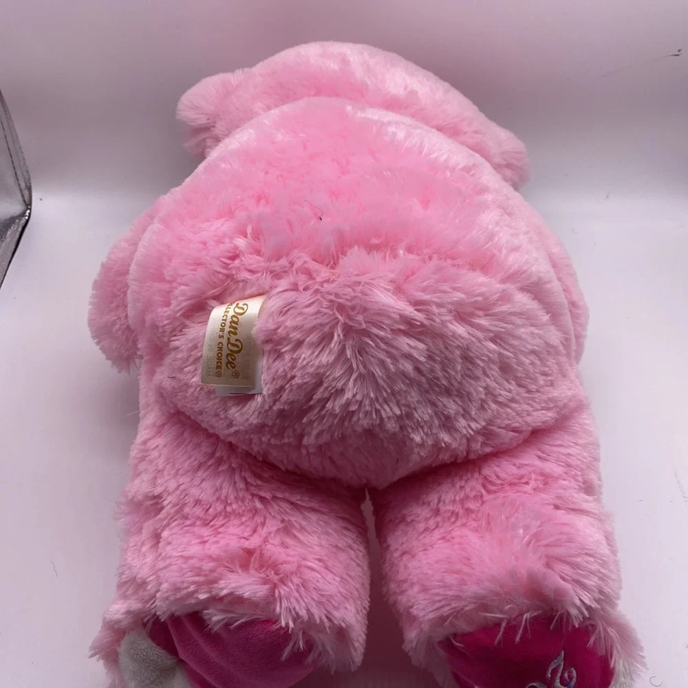Dan Dee Pink Plush Bear Sweetheart Stuffed Animal‎